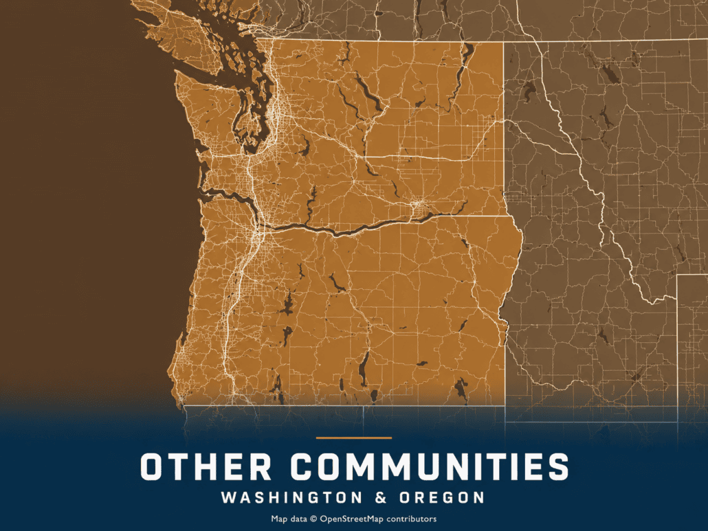 Other communities regional map